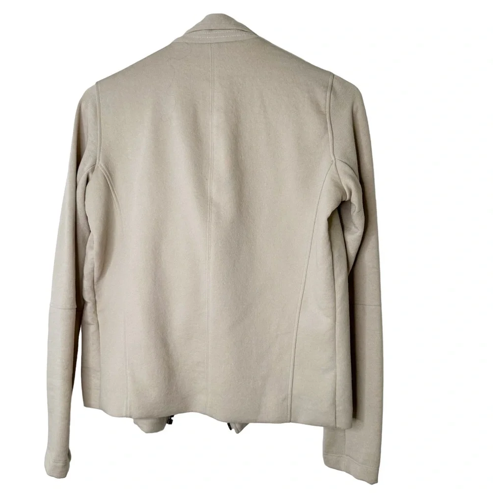NWT Helmut Lang Double Zip Draped Tan Jacket P/XS - Picture 13 of 16